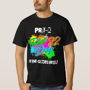 Vor-K Field Day 2022 Lass The Games Begin for Teac T-Shirt