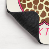 Vor k-Lehrer-Giraffen-Druck Apple Mousepad (Ecke)