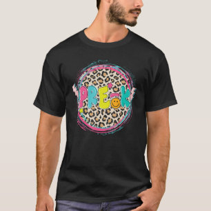 Vor-K-Leopard-Kreiselbewegung - Rückkehr zur Schul T-Shirt