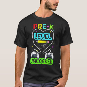 Vor K Level freigeschaltetes Gaming zurück in die T-Shirt
