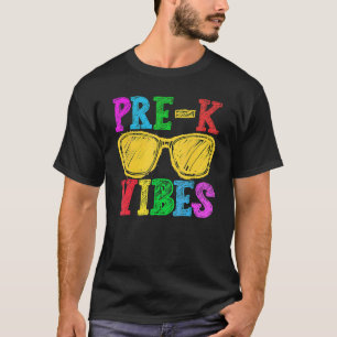 Vor K Vibes Erster Tag der Vorschule Kinder zurück T-Shirt