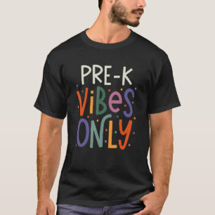 Vor K Vibes Erster Tag der Vorschule Kinder zurück T-Shirt