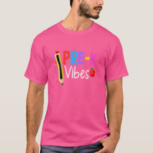 Vor-K Vibes Erster Tag des Lehrers in der Schule z T-Shirt
