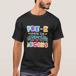 Vor K, wo das Abenteuer wieder in die Schule geht T-Shirt