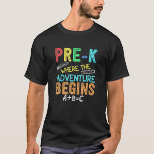 Vor K, wo das Abenteuer wieder in die Schule geht T-Shirt