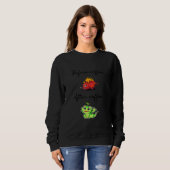 Vor Kaffee nach Coffe Dragon Rawr Dragon Coffe Sweatshirt (Vorne ganz)