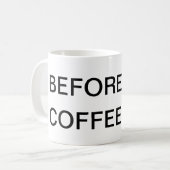 VOR KAFFEE-TASSE KAFFEETASSE (Vorderseite Links)