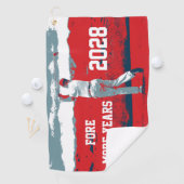 Vor mehr Jahren Donald Trump 2024 Golfhandtuch (Insitu)