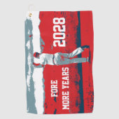 Vor mehr Jahren Donald Trump 2024 Golfhandtuch (Vorderseite)