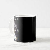 Vor Muay Thai Unicorn Kämpfen Boxing Kaffeetasse (Vorderseite Links)