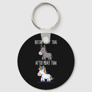 Vor Muay Thai Unicorn Kämpfen Boxing Schlüsselanhänger