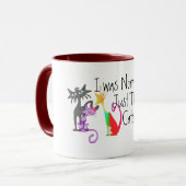 vor niedlich war ich normale drei Katzen lustige Tasse (Vorderseite Links)