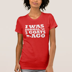 Vor Normal 3 Ziegen T-Shirt