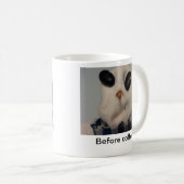 Vor oder nach Kaffee-Tasse Kaffeetasse (VorderseiteRechts)