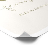 Vor Ort angelegte Kinderdusche Poster (Ecke)