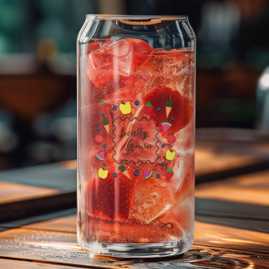 Vor Ort gebaute Baby-Dusche auf dem Bauernmarkt Dosenglas