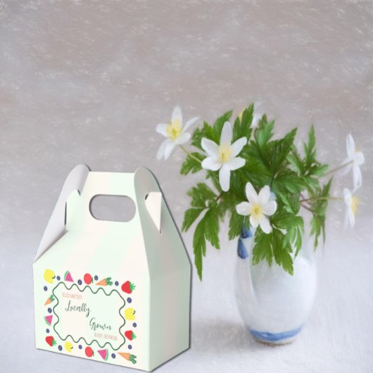 Vor Ort gebaute Baby-Dusche auf dem Bauernmarkt Geschenkschachtel