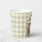 Vor Ort gebaute Baby-Dusche auf dem Bauernmarkt Pappbecher (Rechts)