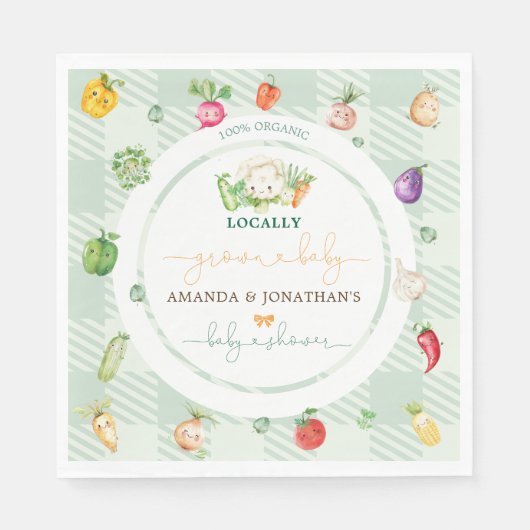 Vor Ort gebaute Baby-Dusche Serviette (Vorderseite)