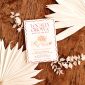 Vor Ort gebaute Baby Farmer's Market Babydusche Einladung