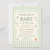 Vor Ort gebaute Babydusche Einladung (Vorderseite)