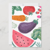 Vor Ort gebaute Babydusche Einladung (Rückseite)