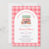 Vor Ort gebaute Babydusche Einladung (Vorderseite)