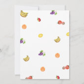 Vor Ort gebaute Babydusche Einladung (Rückseite)