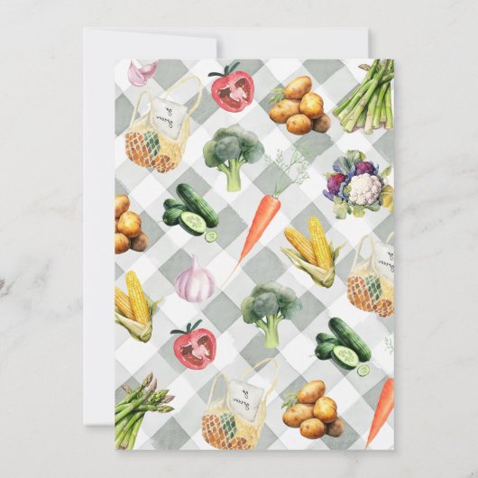 Vor Ort gebaute Babydusche Einladung (Rückseite)