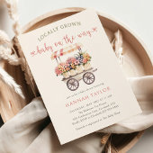 Vor Ort gebaute Babydusche Einladung