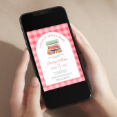 Vor Ort gebaute Babydusche Einladung