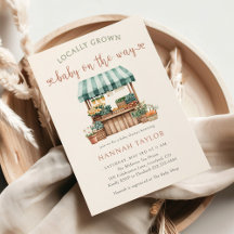 Vor Ort gebaute Babydusche