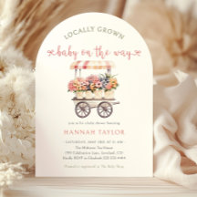 Vor Ort gebaute Babydusche