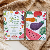 Vor Ort gebaute Babydusche Einladung