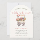 Vor Ort gebaute Babydusche Einladung (Vorderseite)