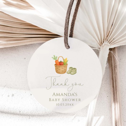 Vor Ort gebaute Babydusche Geschenkanhänger