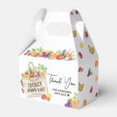 Vor Ort gebaute Babydusche Geschenkschachtel (Rückseite)