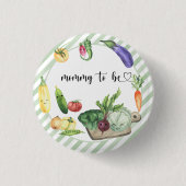 Vor Ort gebaute Babydusche - Mama soll Button (Vorderseite)