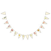 Vor Ort gebaute Babydusche - Obstbauernmarkt Wimpelkette (Alle)