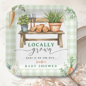 Vor Ort gebaute Babydusche Pappteller