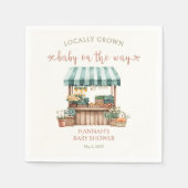 Vor Ort gebaute Babydusche Serviette (Vorderseite)