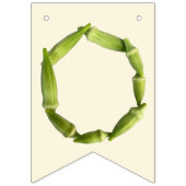 Vor Ort gebaute Babydusche Wimpelkette (Dritte Fahne)