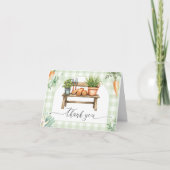 Vor Ort gebaute Kinderdusche geklappt Dankeschön K Dankeskarte (Vorderseite)