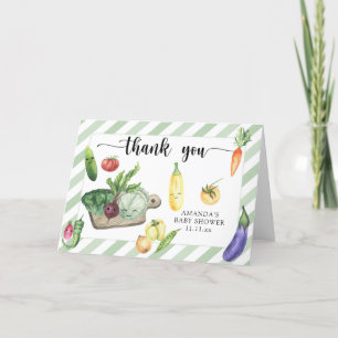 Vor Ort gewachsene Babydusche danke