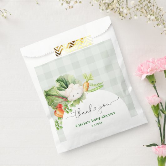 Vor Ort gewachsene Babydusche danke Geschenktütchen (Versiegelt)