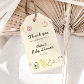 Vor Ort gezüchtete Kinderdusche Geschenkanhänger