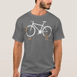 Vor Ride traurig nach glücklichen Triathlon Downhi T-Shirt