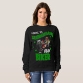 Vor Shenanigans und Biker Funny St Patrick's Sweatshirt (Vorne ganz)