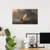 Vor Sturm - Willem van de Velde Fine Art Poster (Heimbüro)