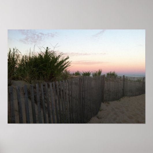 Vor Sunrise RehoBeide Beach Poster (Vorne)